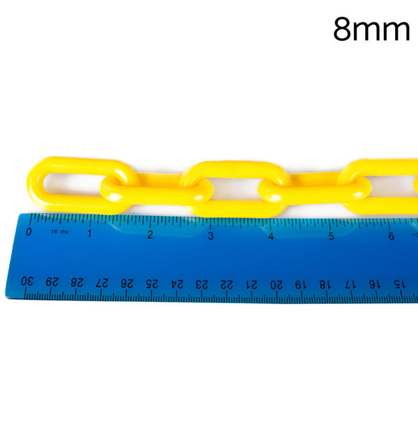 8mm Plastic Chain Measurements